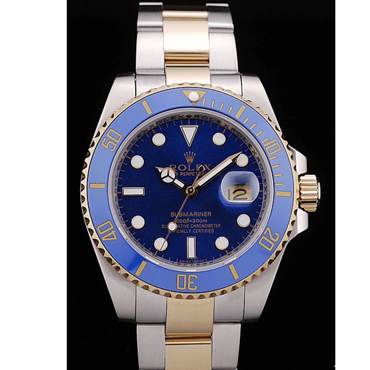 Good Copy Rolex Watches Blue Rolex Bezel Blue Dial 98230 Submariner 0725